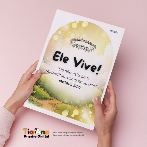 Luva História Ele Vive! - Imagem 2